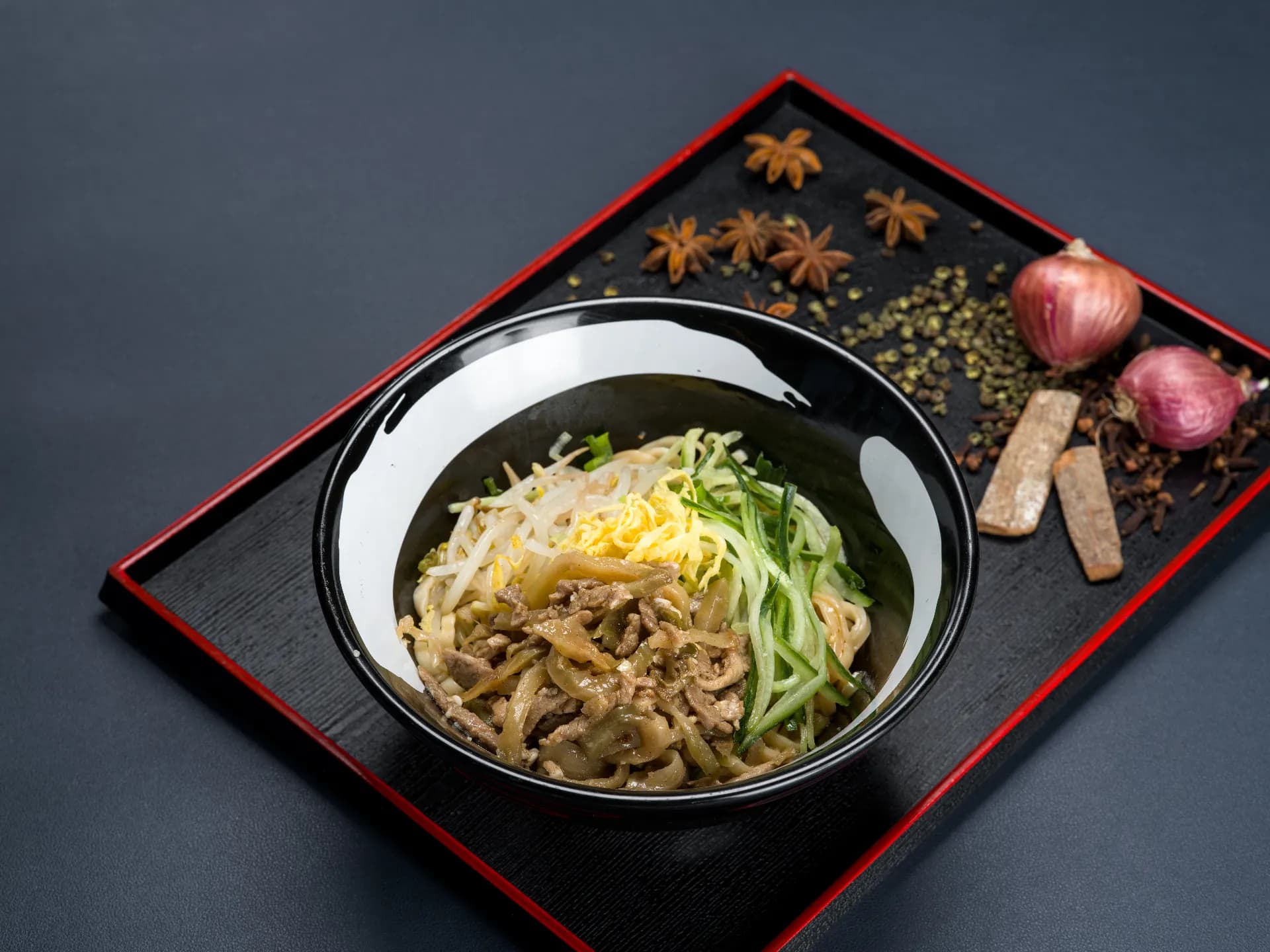 榨菜肉絲乾拌麵