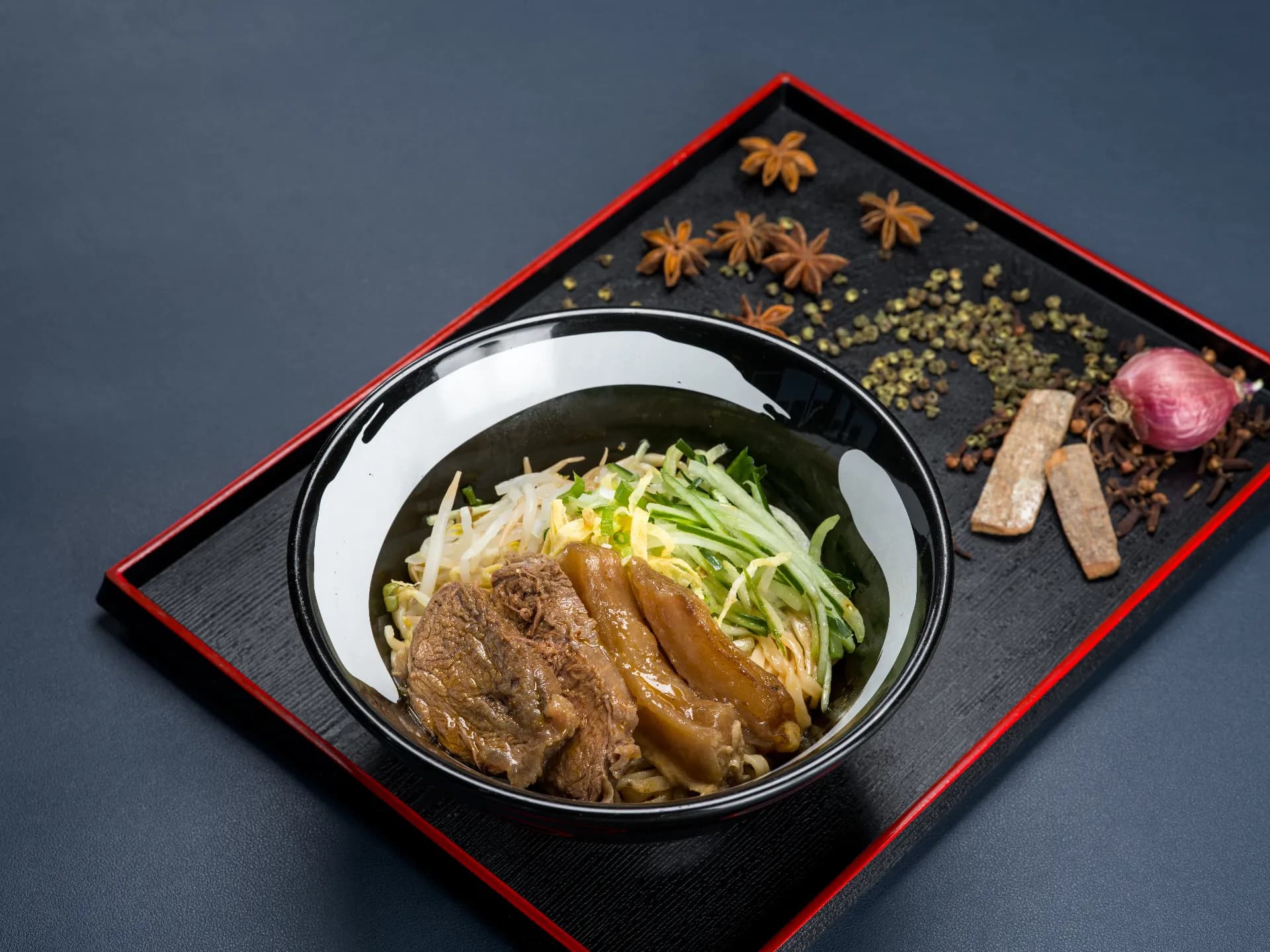 半筋半肉乾拌麵