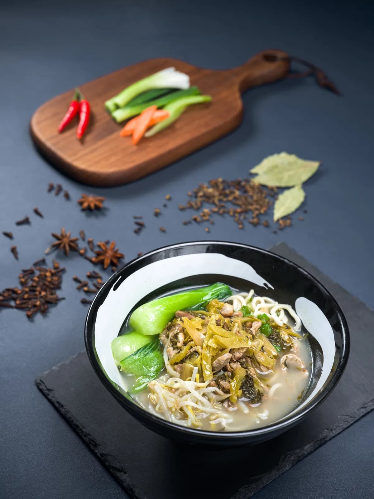 榨菜肉絲湯麵